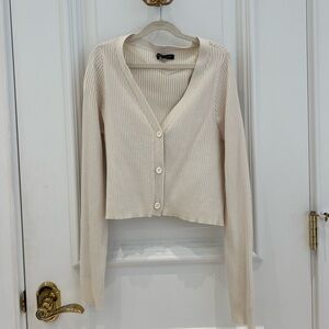 Pacsun Kendall x Kylie cream button down long sleeve